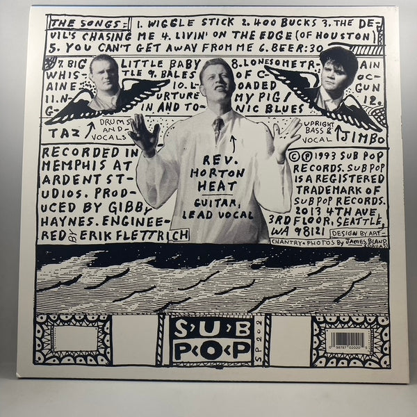The Reverend Horton Heat – The Full-Custom Gospel Sounds Of The Reverend Horton Heat LP USED Vinyl VG+/NM