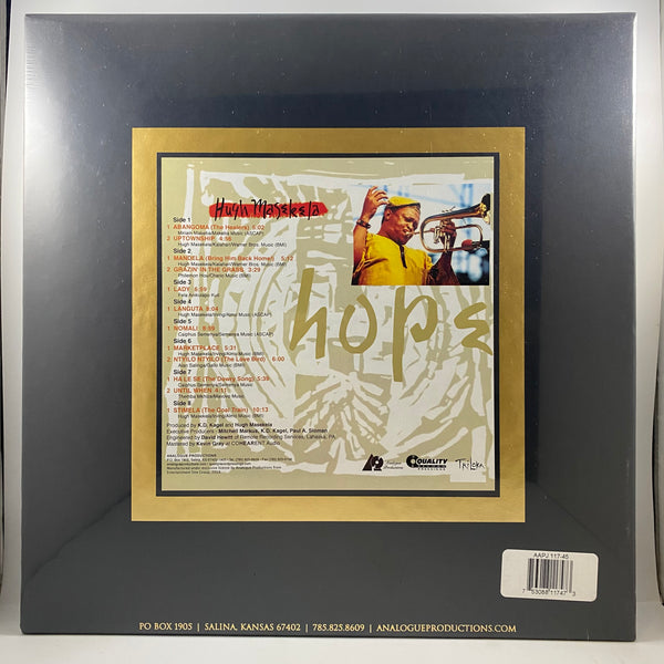 Hugh Masekela – Hope LP Vinyl Box Set Mint Still Sealed Audiophile