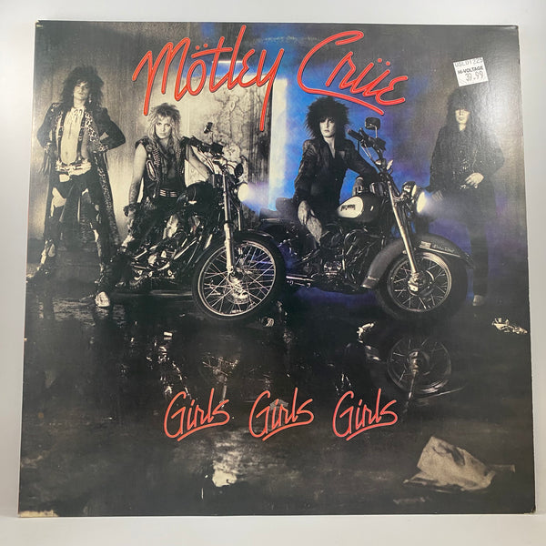 Mötley Crüe – Girls, Girls, Girls LP USED Vinyl VG+/VG+