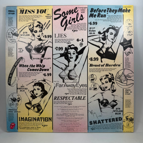 The Rolling Stones – Some Girls LP USED Vinyl VG+/VG+ Original Pressing