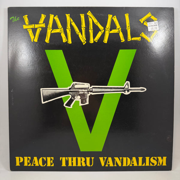 The Vandals – Peace Thru Vandalism LP USED Vinyl VG+/VG+