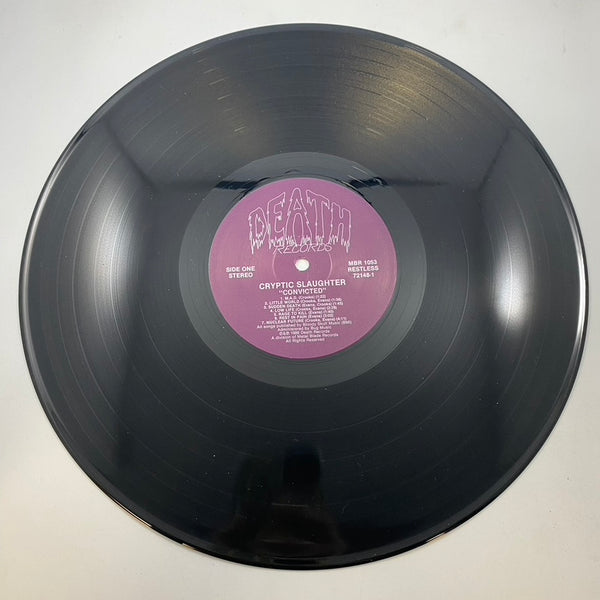 Cryptic Slaughter – Convicted LP USED Vinyl VG+/VG+