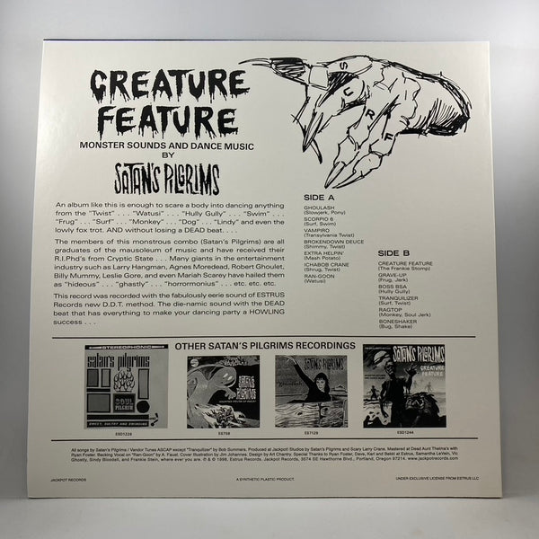 Satan's Pilgrims – Creature Feature LP USED Vinyl VG+/NM