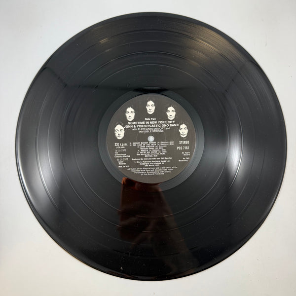John & Yoko / Plastic Ono Band With Elephant's Memory And Invisible Strings – Some Time In New York City LP USED Vinyl VG++/VG+