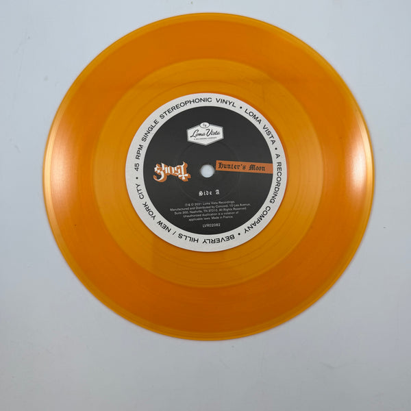 Ghost – Hunter's Moon 7" USED Vinyl NM/NM Color Vinyl