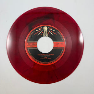 The White Stripes – Hand Springs 7" USED Vinyl NM/NM Color Vinyl