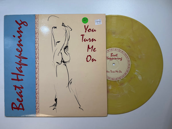 Beat Happening – You Turn Me On LP USED Vinyl VG++/VG Color Vinyl