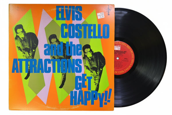 Elvis Costello And The Attractions – Get Happy!! LP USED Vinyl LP USED Vinyl VG+/VG