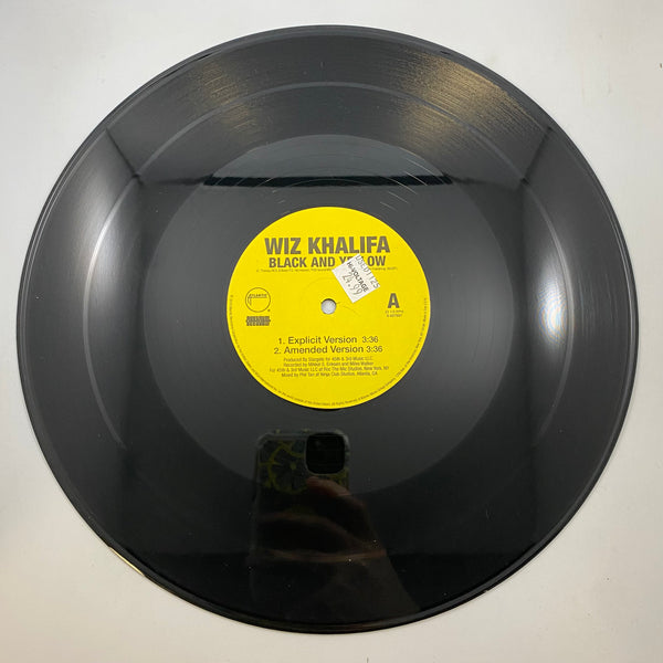 Wiz Khalifa – Black & Yellow LP USED Vinyl VG+/G