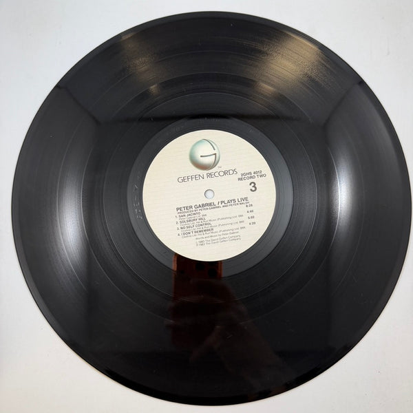Peter Gabriel – Plays Live LP USED Vinyl VG+/VG+