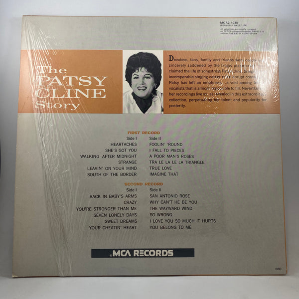 Patsy Cline – The Patsy Cline Story LP USED Vinyl VG+/VG
