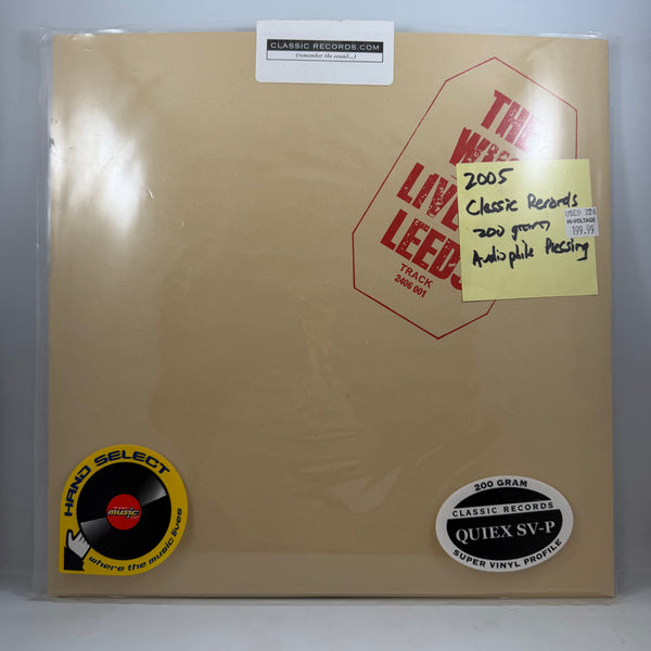 The Who – Live At Leeds LP USED Vinyl NM/NM Audiophile