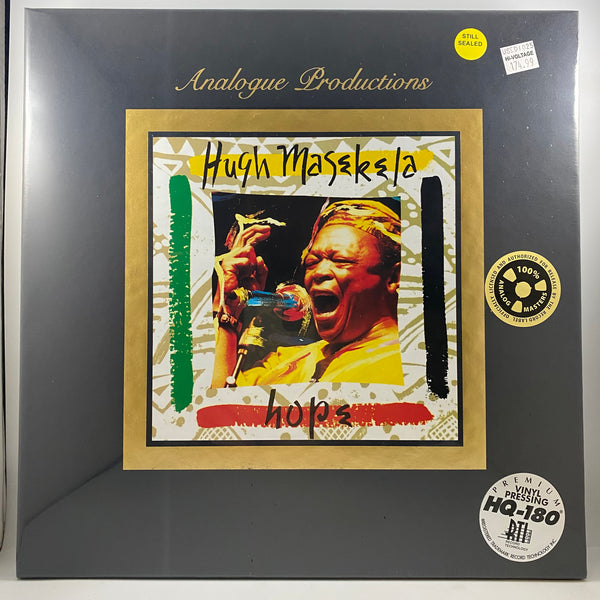 Hugh Masekela – Hope LP Vinyl Box Set Mint Still Sealed Audiophile