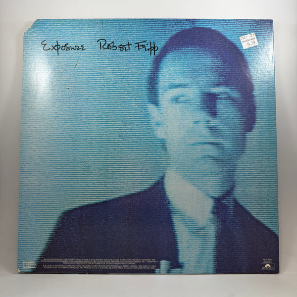 Robert Fripp – Exposure LP USED Vinyl VG+/VG+