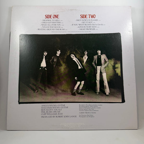 AC/DC – Highway To Hell LP USED Vinyl VG/VG+