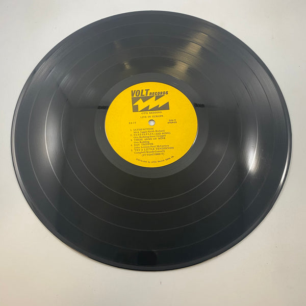 Otis Redding – Otis Redding Live In Europe LP USED Vinyl VG+/VG+
