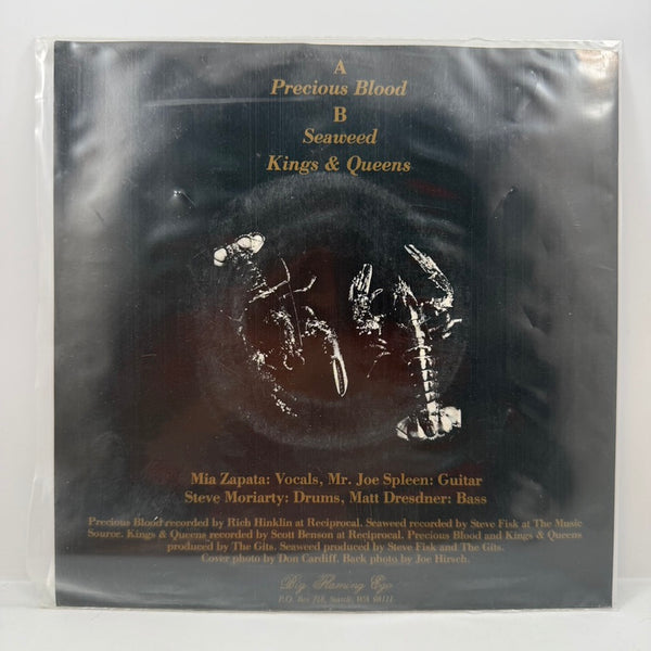 The Gits – Precious Blood 7" USED Vinyl VG++/NM