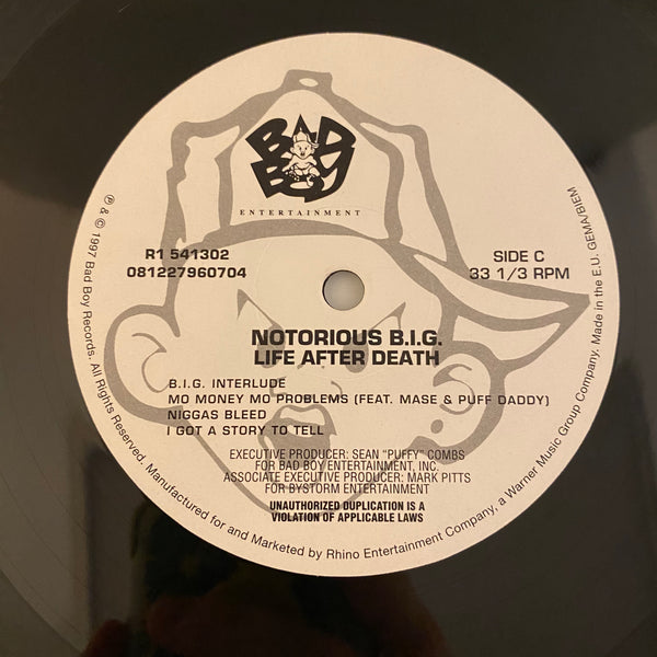 Notorious B.I.G. – Life After Death 3LP USED VG++/VG++ 2017 Pressing