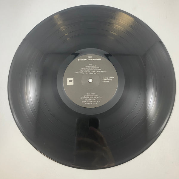 Wire – Document And Eyewitness LP USED Vinyl NM/NM
