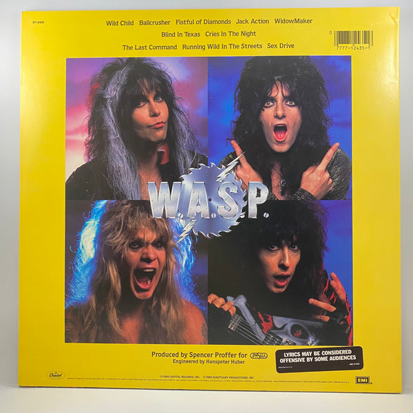 W.A.S.P. – The Last Command LP USED Vinyl VG+/VG+