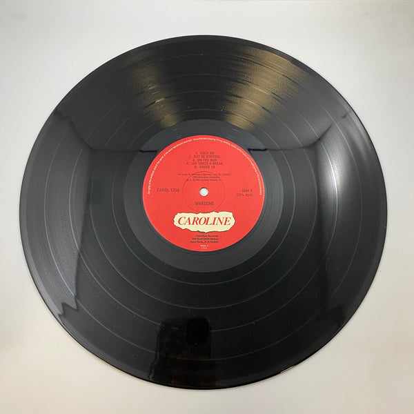 Warzone - Self Titled LP USED Vinyl VG++/VG+