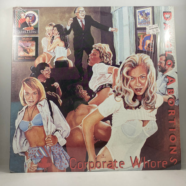 Dayglo Abortions – Corporate Whores LP USED Vinyl VG+/VG+