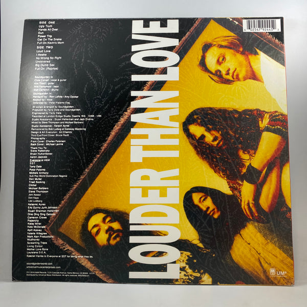 Soundgarden – Louder Than Love LP USED Vinyl NM/VG+ Color Vinyl