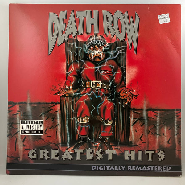 Various – Death Row - Greatest Hits LP USED Vinyl VG++/VG+