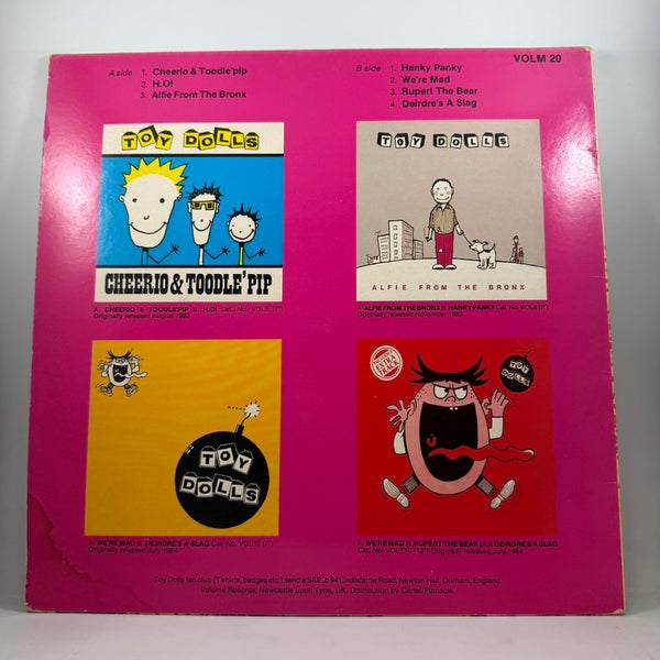 Toy Dolls – Singles 83/84 LP USED Vinyl VG+/VG+