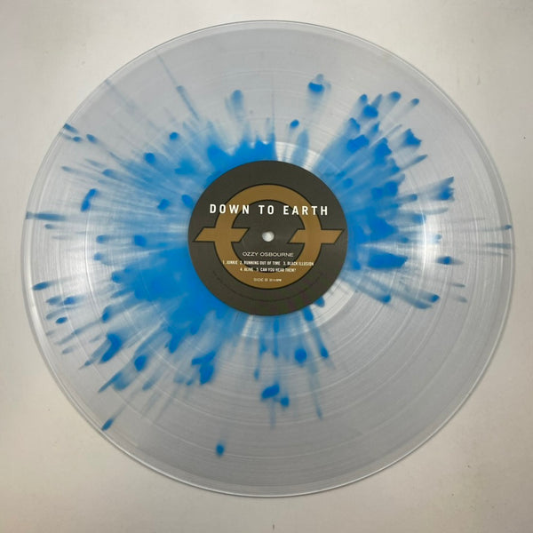 Ozzy Osbourne - Down To Earth LP USED Vinyl NM/VG+ Color Vinyl