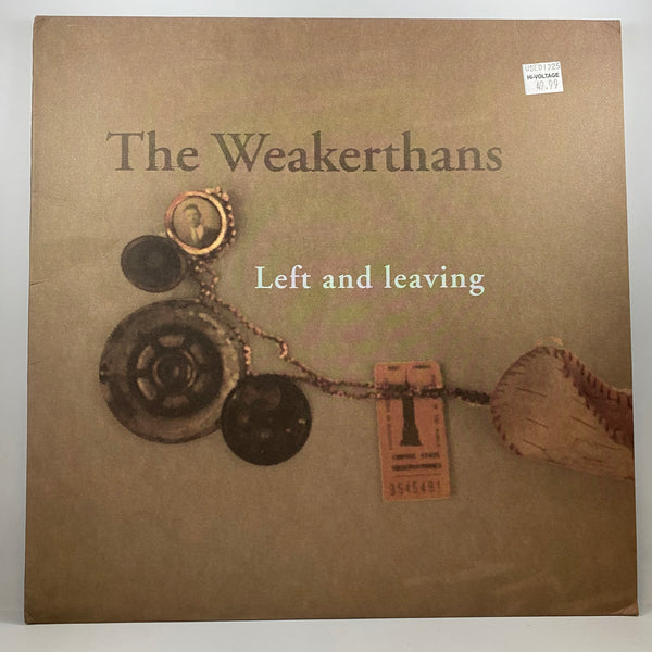 The Weakerthans – Left And Leaving LP USED Vinyl VG+/VG+