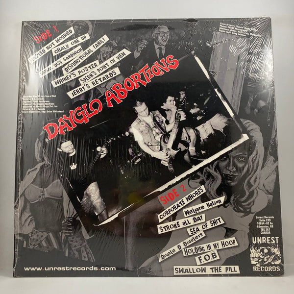 Dayglo Abortions – Corporate Whores LP USED Vinyl VG+/VG+