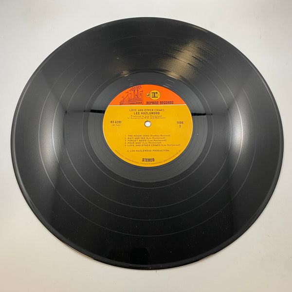 Lee Hazlewood – Love And Other Crimes LP USED Vinyl VG+/G+