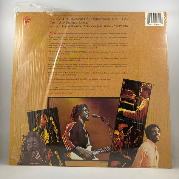 Peter Tosh – Equal Rights LP USED Vinyl VG+/VG+