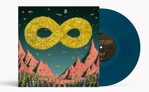 Dance Gavin Dance - Mothership LP Sea Blue Glitter