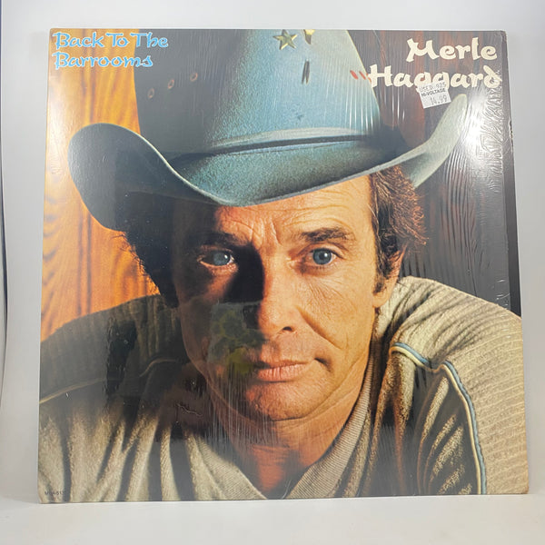 Merle Haggard – Back To The Barrooms LP USED Vinyl VG+/VG+