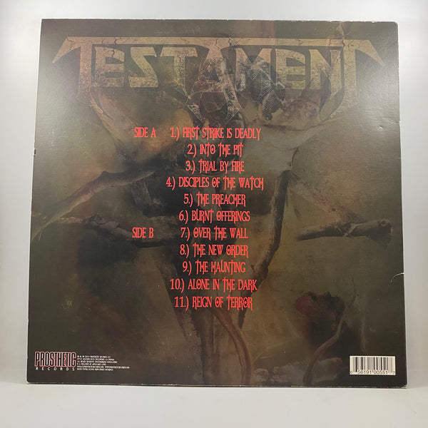 Testament – First Strike Still Deadly LP USED Vinyl VG+/VG+