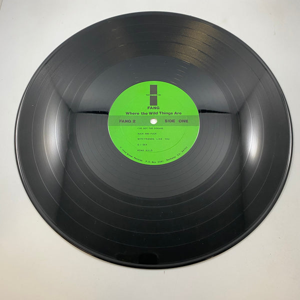 Fang – Where The Wild Things Are LP USED Vinyl VG+/VG+