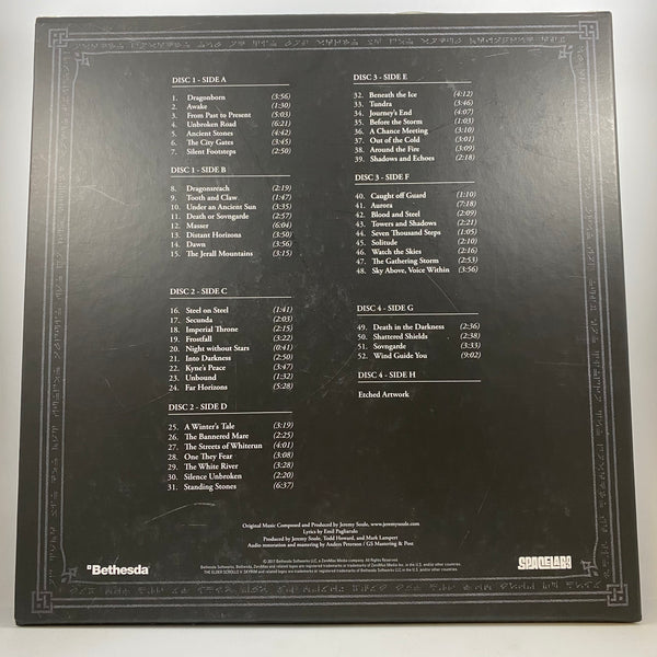 Jeremy Soule – The Elder Scrolls V: Skyrim LP USED Vinyl Box Set NM/VG+ Color Vinyl