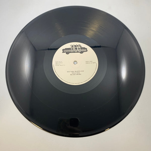 Black Uhuru – Fit You Haffe Fit LP USED Vinyl VG++/VG+