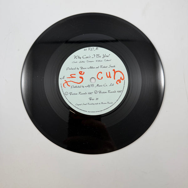 The Cure – Why Can't I Be You? 7" USED Vinyl VG+/VG+