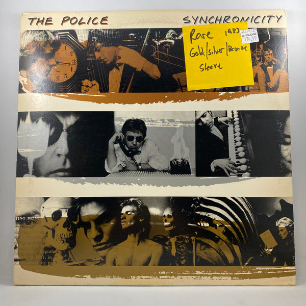 The Police – Synchronicity LP USED Vinyl VG+/VG Rare 1983 Gold/Silver/Bronze Sleeve