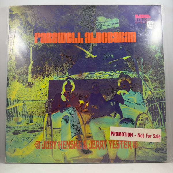 Judy Henske & Jerry Yester – Farewell Aldebaran LP USED Vinyl VG+/VG
