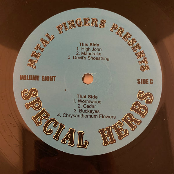 Metal Fingers (MF DOOM) – Special Herbs Volume 7 & 8 2LP USED NM/VG++ 2014 Pressing w/ 7"