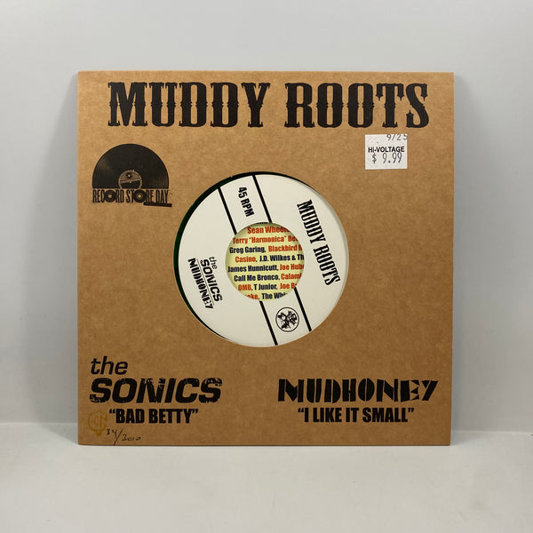 The Sonics / Mudhoney – Bad Betty / I Like It Small 7" USED Vinyl VG+/NM
