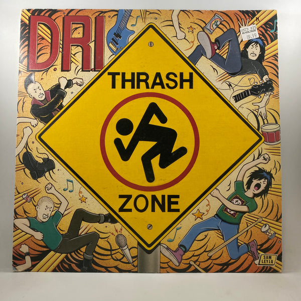 D.R.I. – Thrash Zone LP USED Vinyl VG+/VG