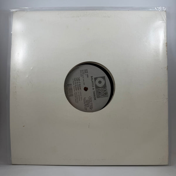 Balance & Terror – Let It Flow / Intro / Represent 12" LP USED Vinyl VG+/Generic