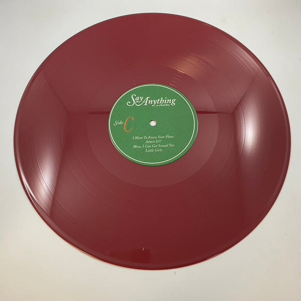 Say Anything – ...Is A Real Boy LP USED Vinyl NM/VG+ 2012 Ox Blood Color Vinyl