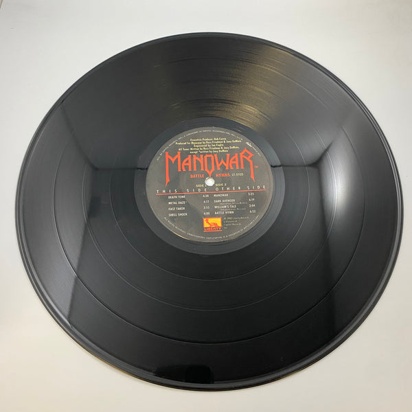 Manowar – Battle Hymns LP USED Vinyl VG++/VG