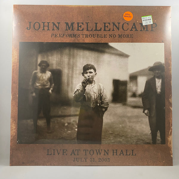 John Mellencamp – Performs Trouble No More (Live At Town Hall July 31, 2003) LP USED Vinyl Mint / Still Sealed